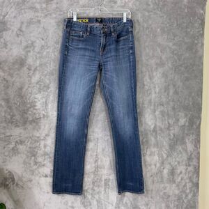 J. Crew  Matchstick Jeans women’s 29R Blue med. wash mid rise stretch